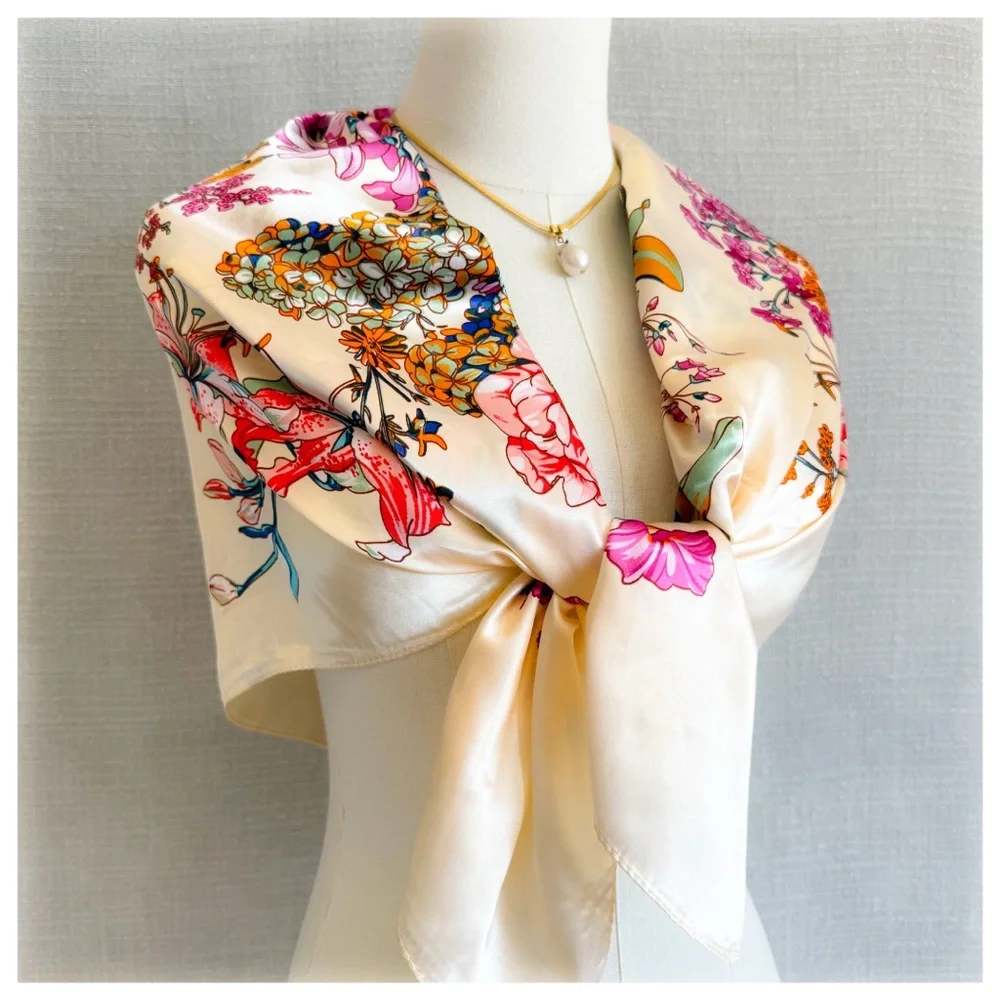 Gorgeous Floral Scarf